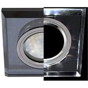 ecola-ld1651-mr16-gu53-св-к-стекло-квадрскошкрай-подсветка-4k-черн-черн-хром-25x90х90-sb1651eff