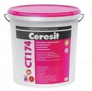 ceresit-ct-174-silikatno-silikonovaja-dekorativnaja-shtukaturka-kameshkovaja-baza-fraktsija-2-mm-25-kg